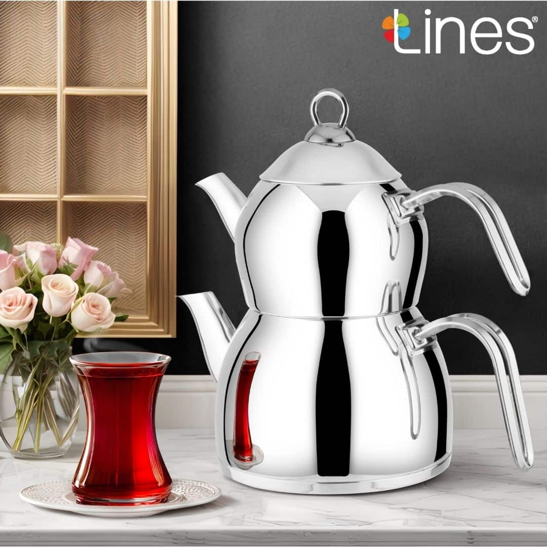 Lines Aycan Metal Kulp Çaydanlık